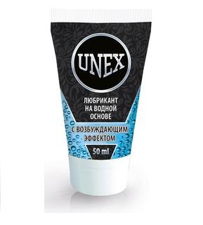 Любрикант Unex на водной основе с возбуждающим эффектом